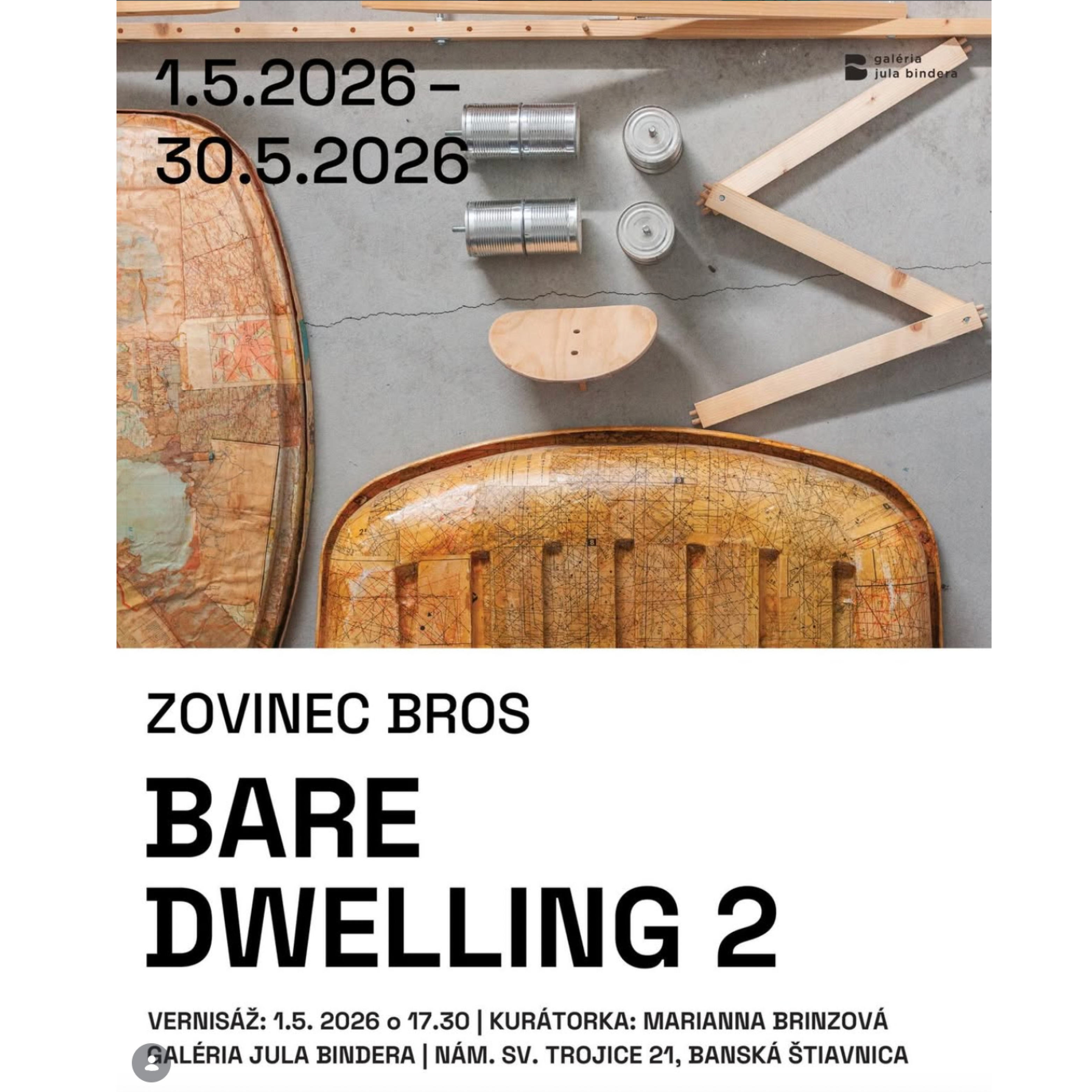 Výstava Zovinec bros v Galérii Jula Bindera